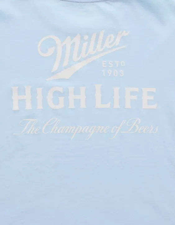 American Eagle AE Miller High Life Everyday Graphic T-Shirt