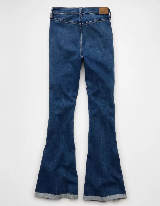 American Eagle AE Next Level Super High-Waisted Flare Jean