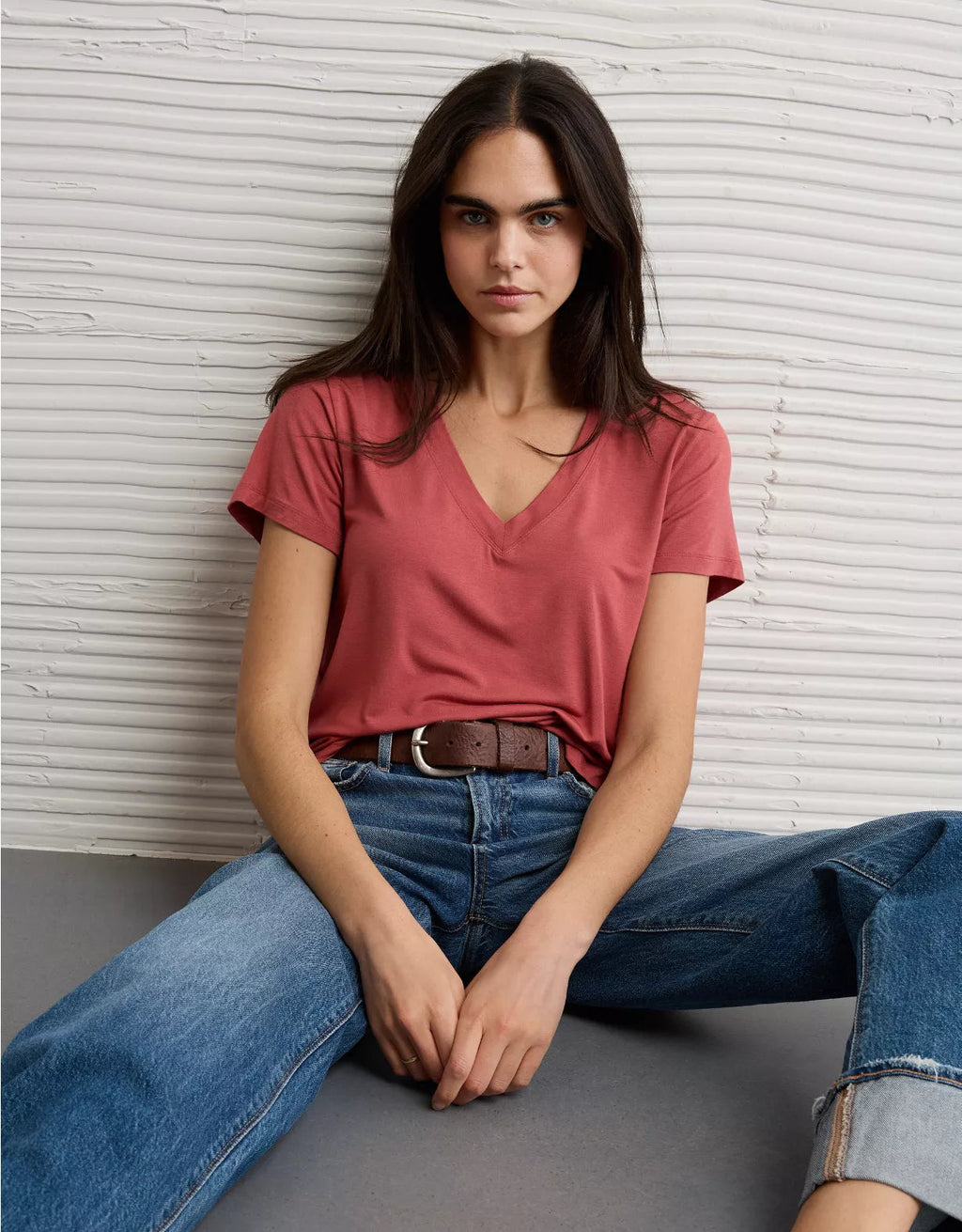 American Eagle AE Soft & Sexy V-Neck T-Shirt