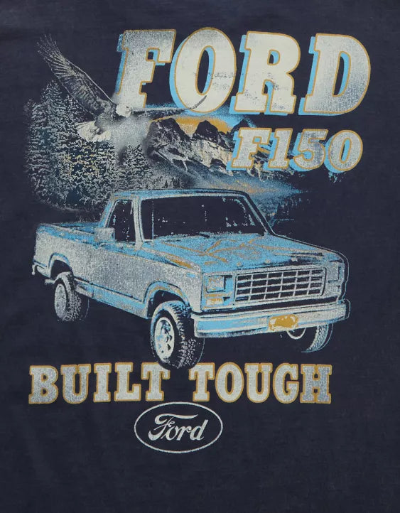 American Eagle AE Boxy Ford Graphic T-Shirt