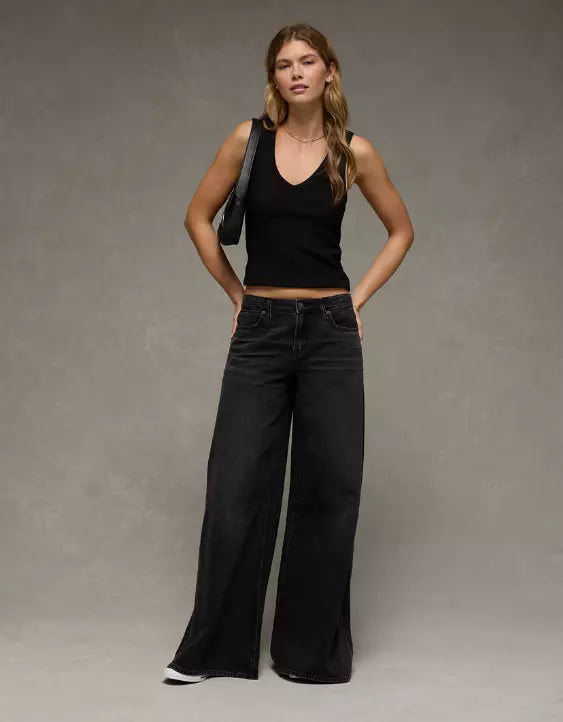 American Eagle AE Baggy A-Line Fit Jean