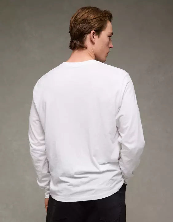 American Eagle AE Lightweight Icon Long-Sleeve T-Shirt