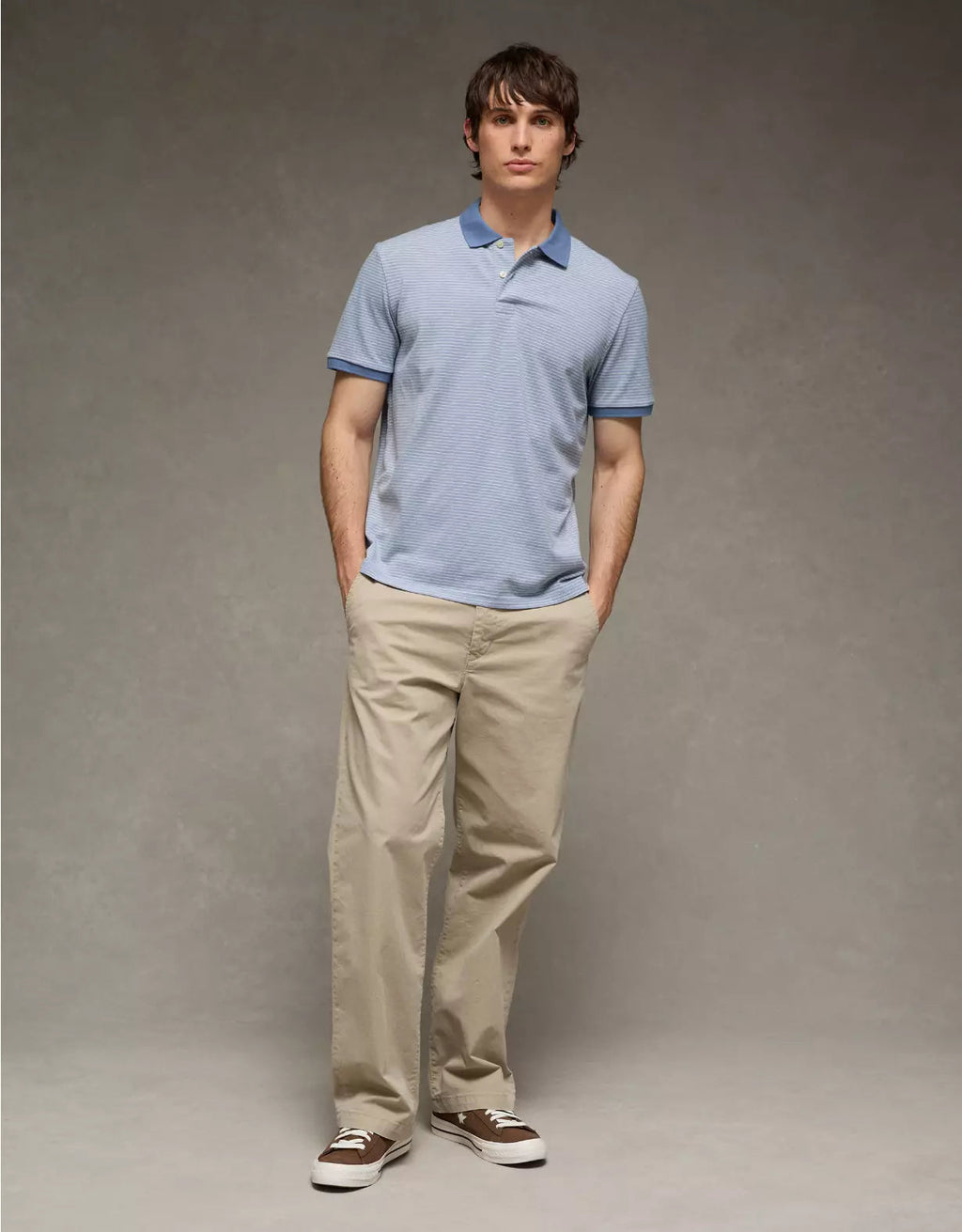American Eagle AE Club Pique Polo Shirt