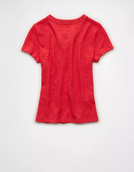 American Eagle AE x The Summer I Turned Pretty Graphic Baby Tee