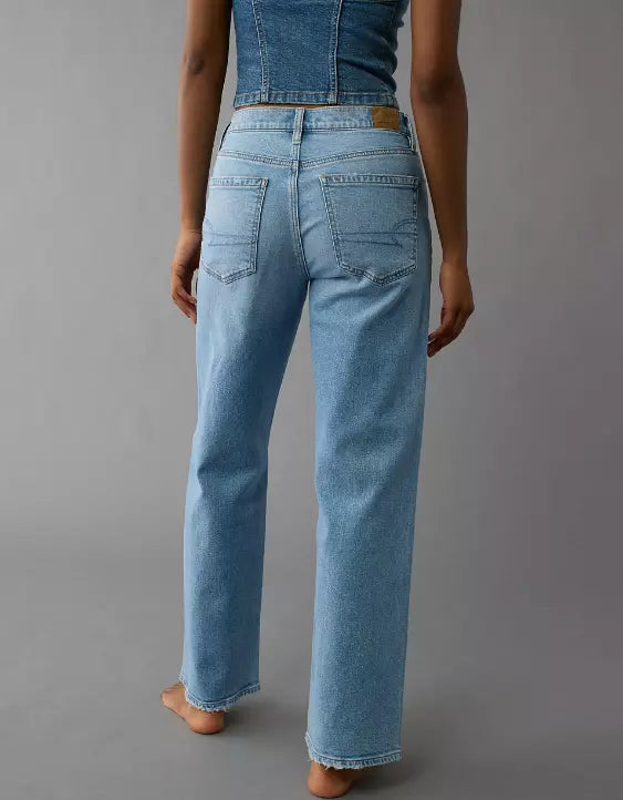 American Eagle AE Strigid High-Waisted Stovepipe Jean