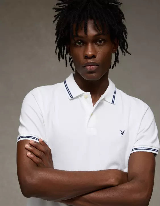 American Eagle AE Slim Fit Stretch Polo Shirt
