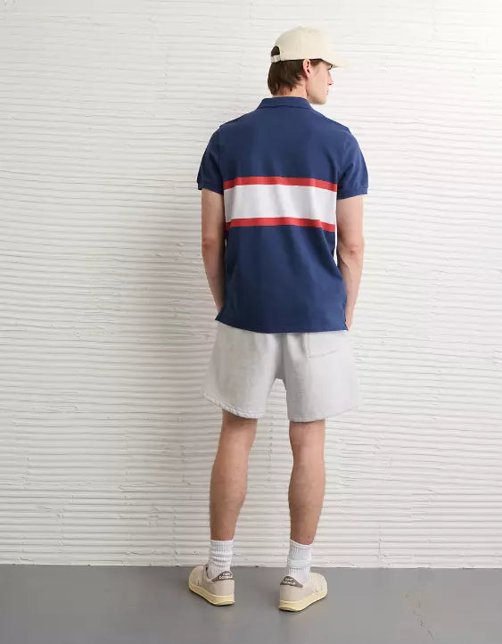 American Eagle AE Slim Fit Stretch Polo Shirt