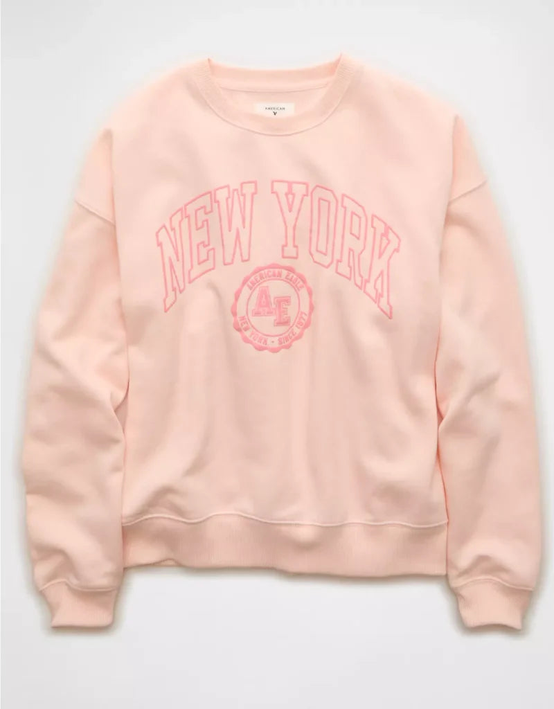 American Eagle AE Funday Crew Neck Sweatshirt