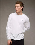 American Eagle AE Lightweight Icon Long-Sleeve T-Shirt