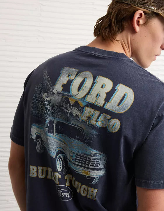 American Eagle AE Boxy Ford Graphic T-Shirt