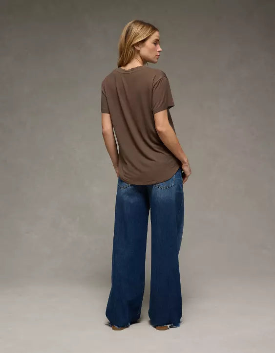 American Eagle AE Soft & Sexy V-Neck T-Shirt