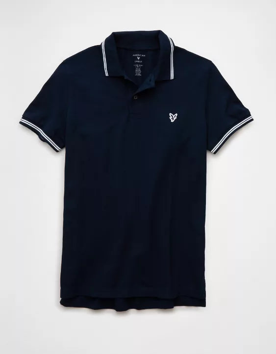 American Eagle AE Slim Fit Stretch Polo Shirt