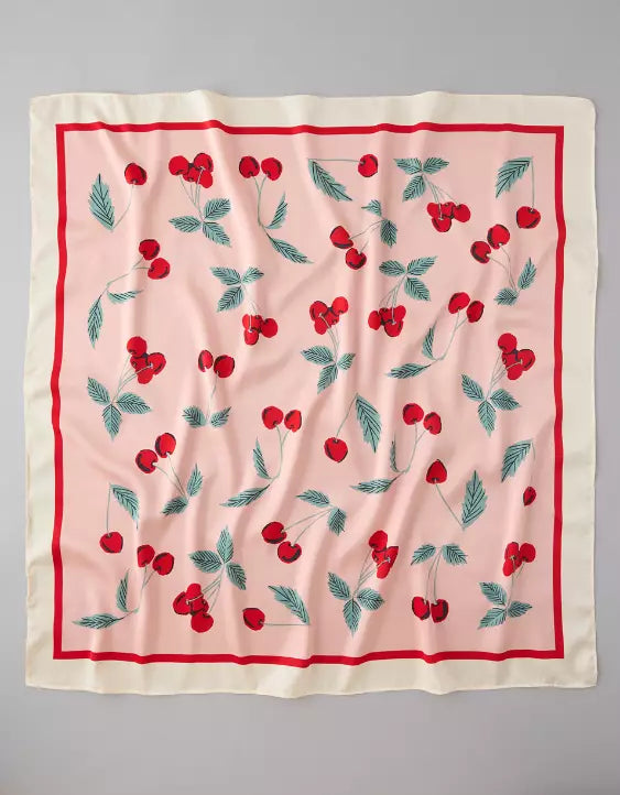 American Eagle AE Cherry Bandana