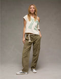 American Eagle AE Low-Rise Baggy Straight Cargo Pant