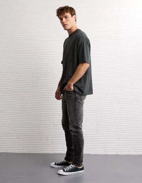 American Eagle AE AirFlex+ Patched Athletic Skinny Jean