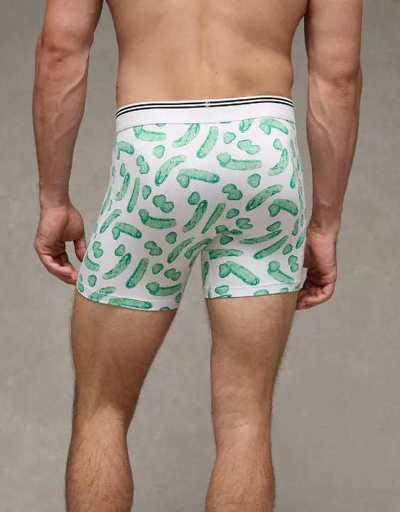 American Eagle AEO Men's Pickles 4.5″ Ultra Soft Boxer Brief
