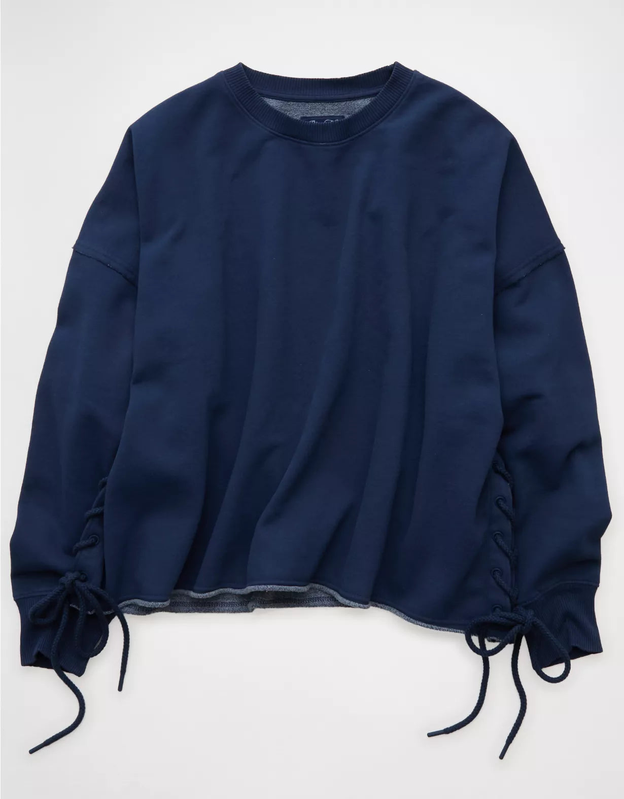 American Eagle AE Side Lace-Up Sweatshirt