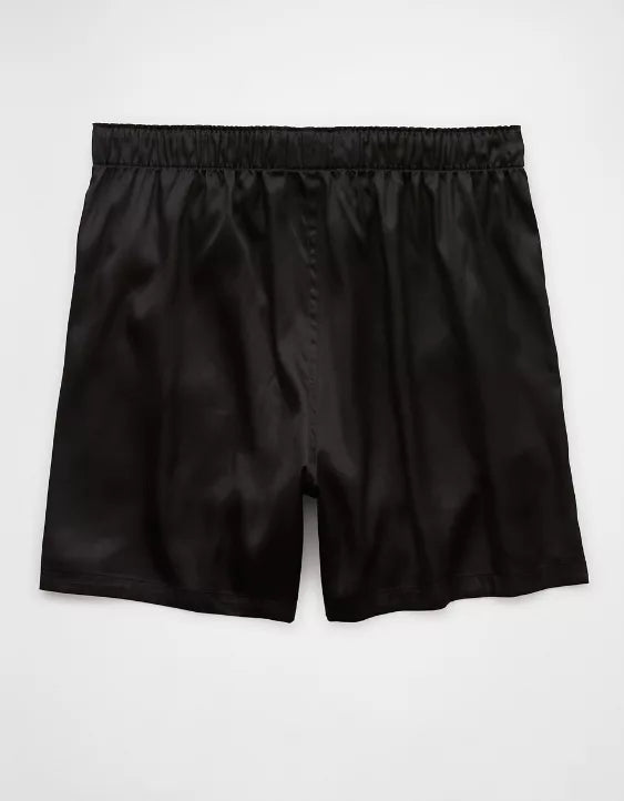 American Eagle AEO Men's Satin Pocket Boxer Short