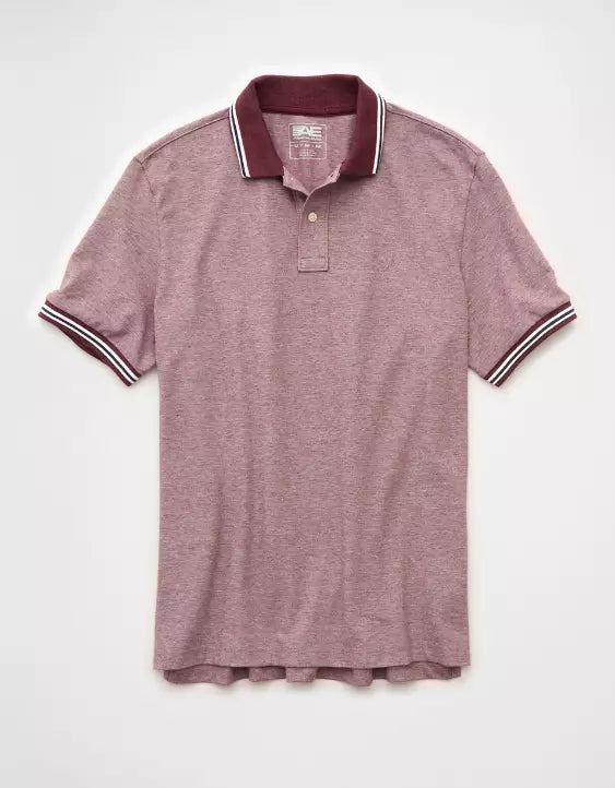 American Eagle AE Club Pique Polo Shirt