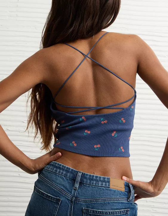 American Eagle AE Strappy-Go-Lucky Tank Top