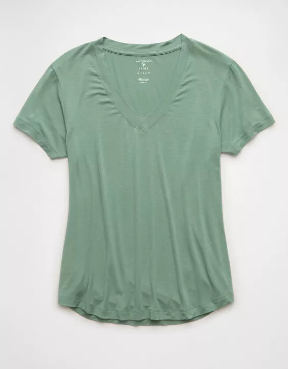 American Eagle AE Soft & Sexy V-Neck T-Shirt