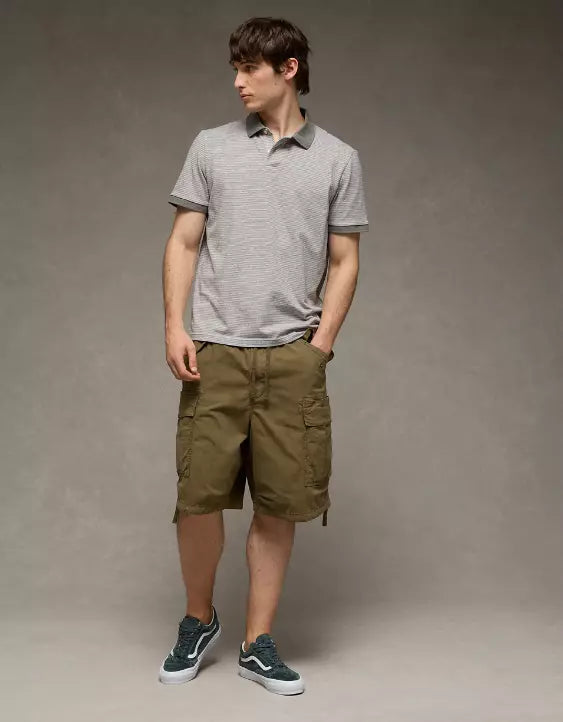 American Eagle AE Club Pique Polo Shirt