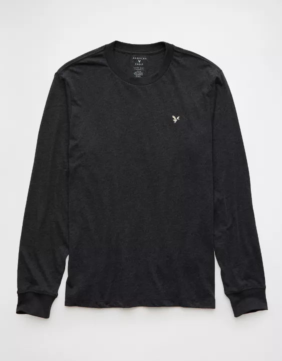 American Eagle AE Lightweight Icon Long-Sleeve T-Shirt