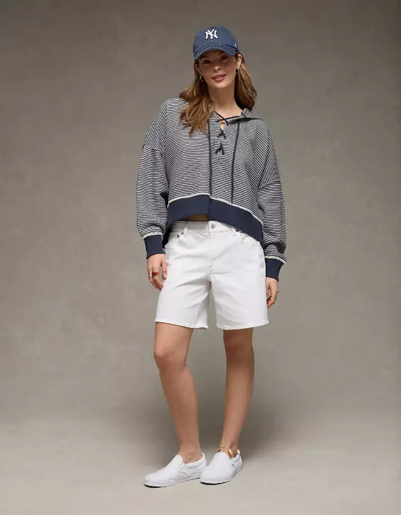American Eagle AE Big Hug Lace-Up Hoodie