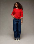 American Eagle AE Crew Neck Raglan Sweater
