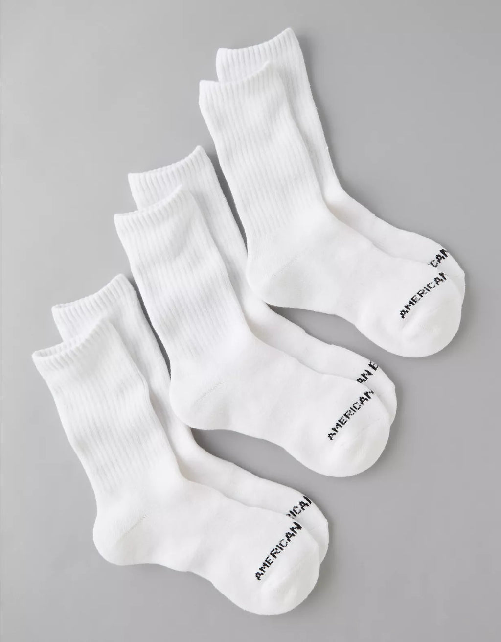 American Eagle AE Crew Socks 3-Pack