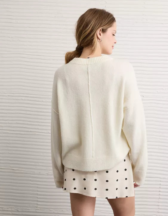 American Eagle AE Whoa So Soft Valentine's Day Sweater