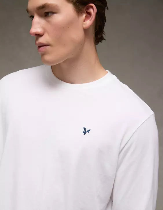 American Eagle AE Lightweight Icon Long-Sleeve T-Shirt