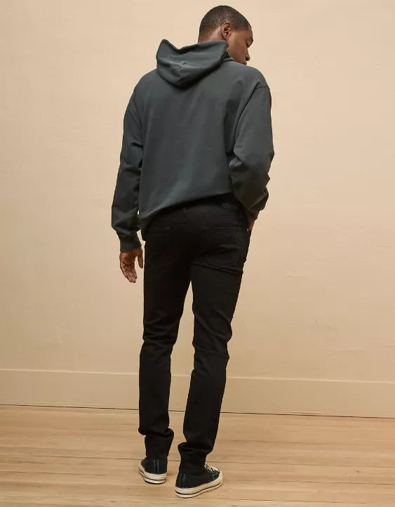 American Eagle AE AirFlex+ Athletic Skinny Patched Jean