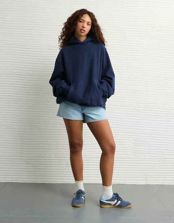 American Eagle AE Laidback Luxe Heavyweight Graphic Hoodie