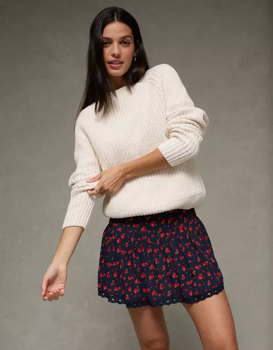 American Eagle AE High-Waisted Mini Skort