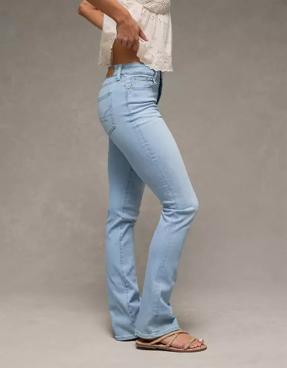 American Eagle AE Next Level High-Waisted Skinny Kick Jean