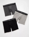 American Eagle AEO Men's 6″ Ultra Soft Boxer Brief 3-Pack