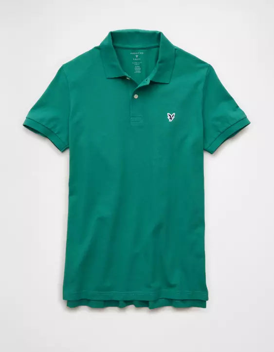 American Eagle AE Slim Fit Stretch Polo Shirt