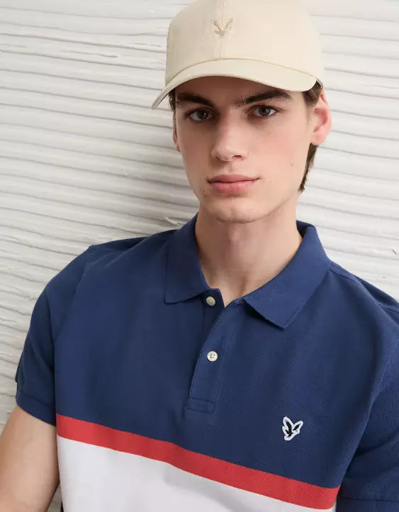 American Eagle AE Slim Fit Stretch Polo Shirt