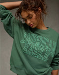 American Eagle AE Funday Crew Neck Sweatshirt
