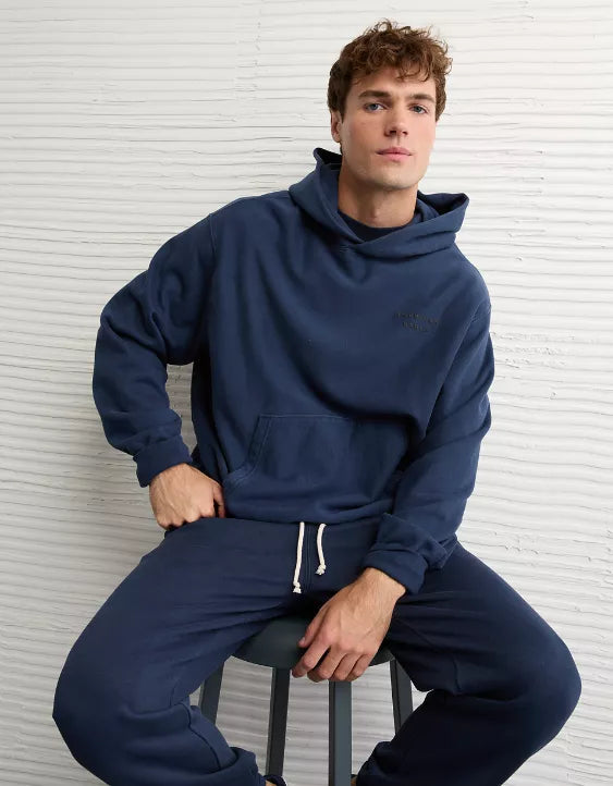 American Eagle AE Laidback Luxe Heavyweight Graphic Hoodie