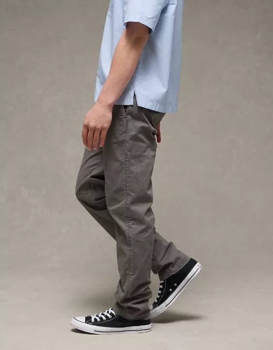 American Eagle AE Flex Original Straight Lived-In Khaki Pant