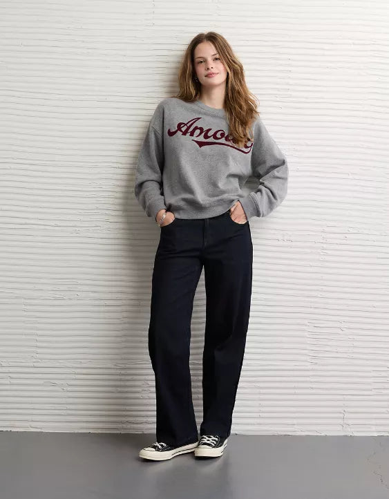 American Eagle AE Valentine's Day Graphic Sweatshirt