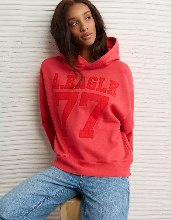 American Eagle AE Everyday Luxe Graphic Hoodie