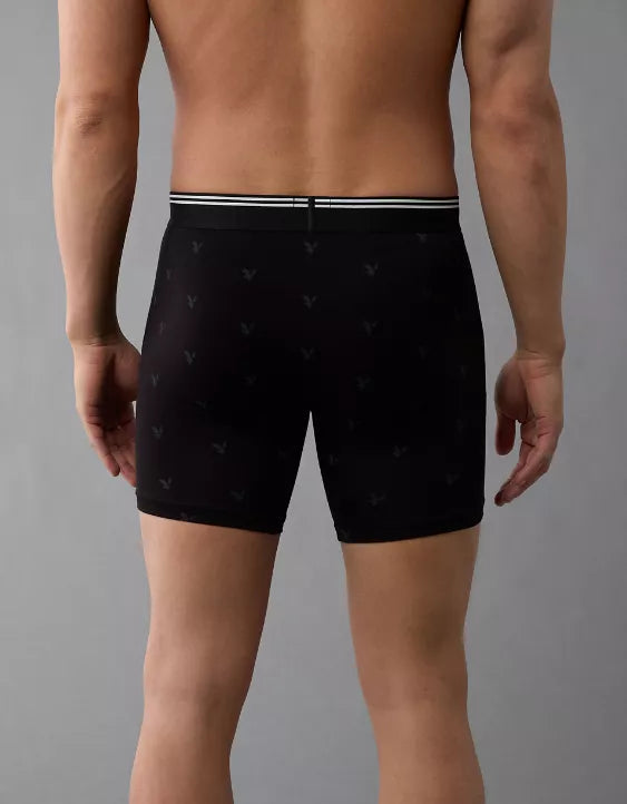 American Eagle AEO Men's Eagles 6″ Ultra Soft Boxer Brief