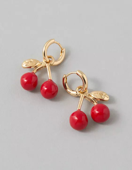 American Eagle AE Cherry Earrings