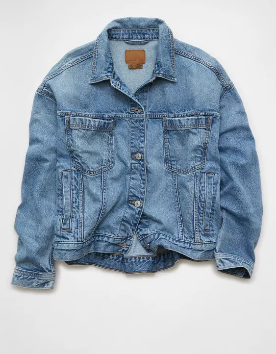 American Eagle AE Swing Denim Jacket