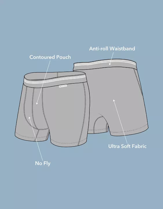 American Eagle AEO Men's Pickles 4.5″ Ultra Soft Boxer Brief
