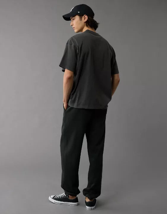 American Eagle AE Boxy Sueded Jersey T-Shirt