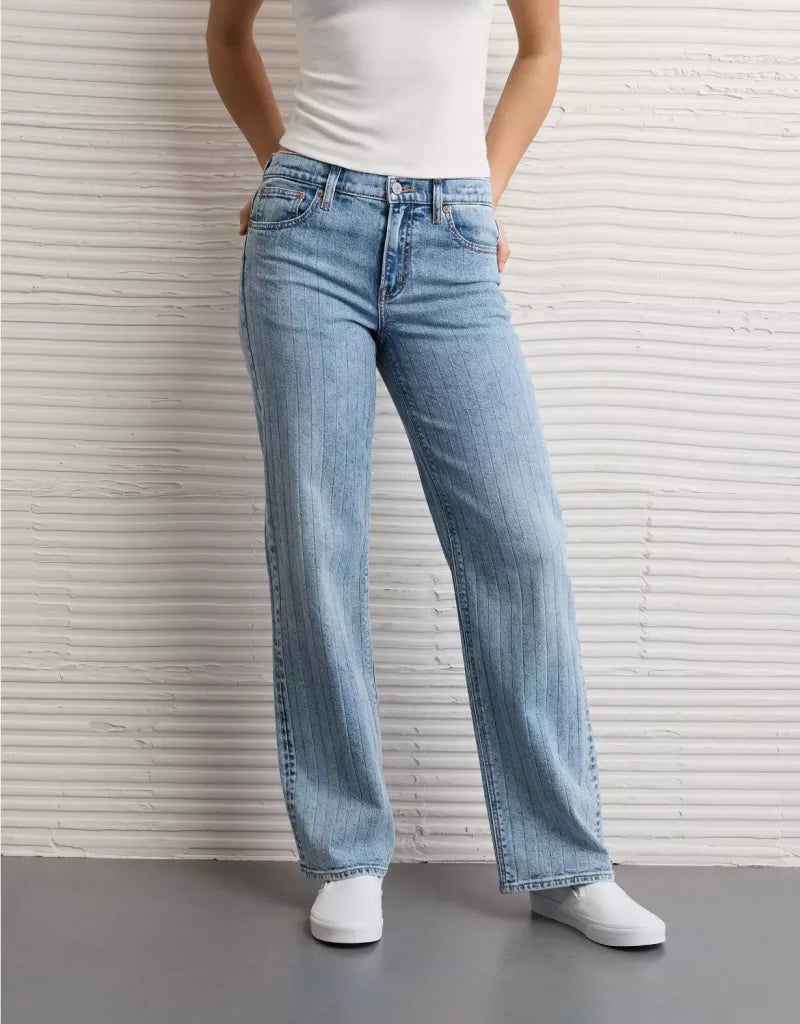 American Eagle AE Stretch High-Waisted Stovepipe Jean